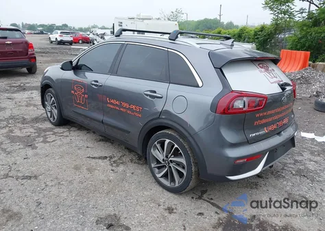 2017 Kia Niro Touring from USA, damaged, VIN KNDCE3LC6H5081574